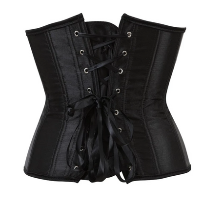 Corselet underbust acetinado