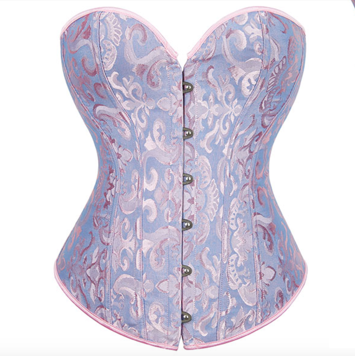 Corselet acabamento em viés